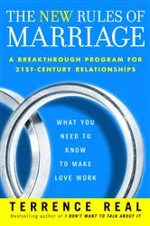 Book cover of The New Rules of Marriage by Terrence Real