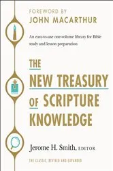 Book cover of The New Treasury of Scripture Knowledge by Jerome H. Smith