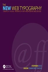 Book cover of The New Web Typography by Stephen Boss