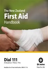 Book cover of The New Zealand First Aid Handbook by Order of St John