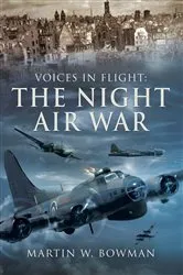 Book cover of The Night Air War by Martin W. Bowman