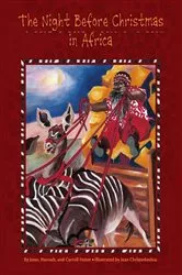 Book cover of The Night Before Christmas in Africa by Jesse Foster