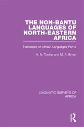 Book cover of The Non-Bantu Languages of North-Eastern Africa by Unknown