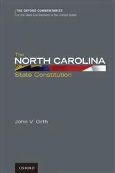 Book cover of The North Carolina State Constitution by Unknown