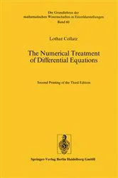 Book cover of The Numerical Treatment of Differential Equations (3rd ed.) by Lothar Collatz