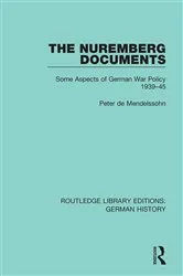 Book cover of The Nuremberg Documents by Peter de Mendelssohn