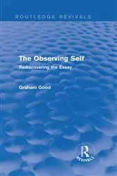 Book cover of The Observing Self (Routledge Revivals) by Unknown