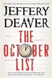 Book cover of The October List by Jeffery Deaver