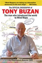 Book cover of The Official Biography of Tony Buzan by Raymond Keene