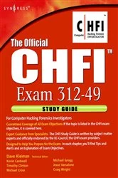 Book cover of The Official CHFI Study Guide (Exam 312-49) by Dave Kleiman