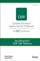 Book cover of The Official (ISC)2 CISSP CBK Reference (6th ed.) by Arthur J. Deane