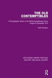 Book cover of The Old Contemptibles by Keith Simpson