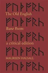 Book cover of The Old English Rune Poem by Maureen Halsall