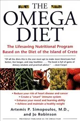 Book cover of The Omega Diet by Artemis P. Simopoulos