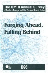 Book cover of The OMRI Annual Survey of Eastern Europe and the Former Soviet Union (2nd ed.) by J. F. Brown