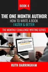 Book cover of The One Month Author by Unknown