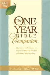 Book cover of The One Year Bible Companion by Tyndale