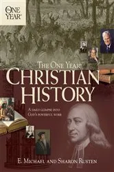 Book cover of The One Year Christian History by E. Michael Rusten