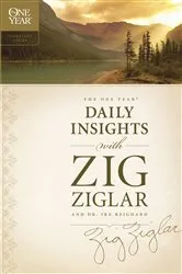 Book cover of The One Year Daily Insights with Zig Ziglar by Zig Ziglar