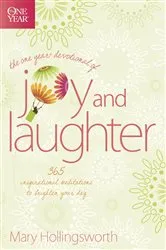 Book cover of The One Year Devotional of Joy and Laughter by Mary Hollingsworth