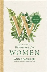 Book cover of The One Year Devotions for Women by Ann Spangler