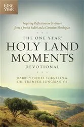 Book cover of The One Year Holy Land Moments Devotional by Yechiel Eckstein