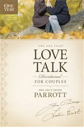 Book cover of The One Year Love Talk Devotional for Couples by Les Parrott