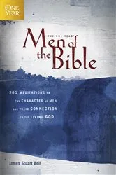 Book cover of The One Year Men of the Bible by James Stuart Bell