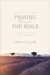 Book cover of The One Year Praying through the Bible by Cheri Fuller