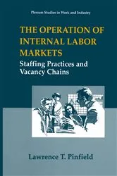 Book cover of The Operation of Internal Labor Markets by Lawrence T. Pinfield