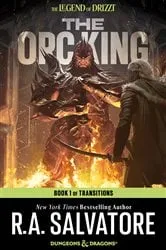 Book cover of The Orc King by R.A. Salvatore