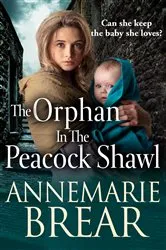Book cover of The Orphan in the Peacock Shawl by AnneMarie Brear