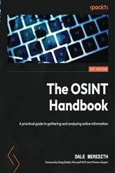 Book cover of The OSINT Handbook by Dale Meredith