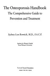 Book cover of The Osteoporosis Handbook by Sydney Lou Bonnick