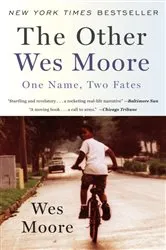 Book cover of The Other Wes Moore by Wes Moore