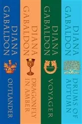 Book cover of The Outlander Series Bundle: Books 1, 2, 3, and 4 by Diana Gabaldon
