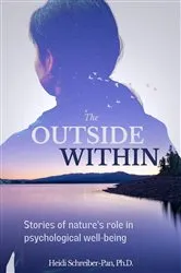 Book cover of The Outside Within by Schreiber-Pan, Ph.D., Heidi