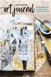 Book cover of The Painted Art Journal by Jeanne Oliver