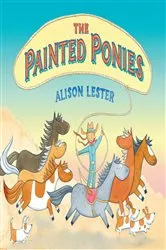 Book cover of The Painted Ponies by Alison Lester