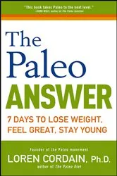 Book cover of The Paleo Answer by Loren Cordain