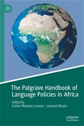 Book cover of The Palgrave Handbook of Language Policies in Africa by Esther Mukewa Lisanza