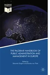 Book cover of The Palgrave Handbook of Public Administration and Management in Europe by Edoardo Ongaro