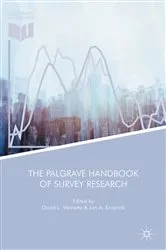 Book cover of The Palgrave Handbook of Survey Research by David L. Vannette