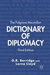 Book cover of The Palgrave Macmillan Dictionary of Diplomacy (3rd ed.) by Unknown