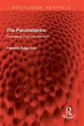 Book cover of The Panchatantra by Franklin Edgerton
