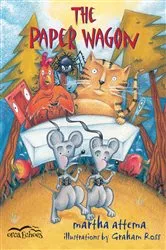 Book cover of The Paper Wagon by martha attema