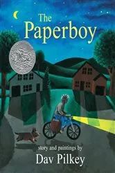 Book cover of The Paperboy (Caldecott Honor Book) by Dav Pilkey