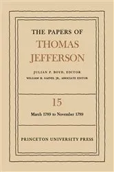 Book cover of The Papers of Thomas Jefferson, Volume 15 by Unknown