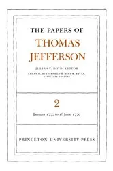 Book cover of The Papers of Thomas Jefferson, Volume 2 by Unknown
