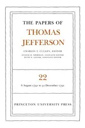 Book cover of The Papers of Thomas Jefferson, Volume 22 by Unknown